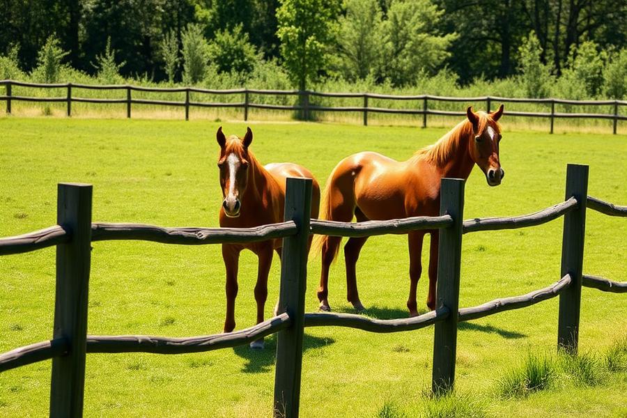 Hestehegn & paddock